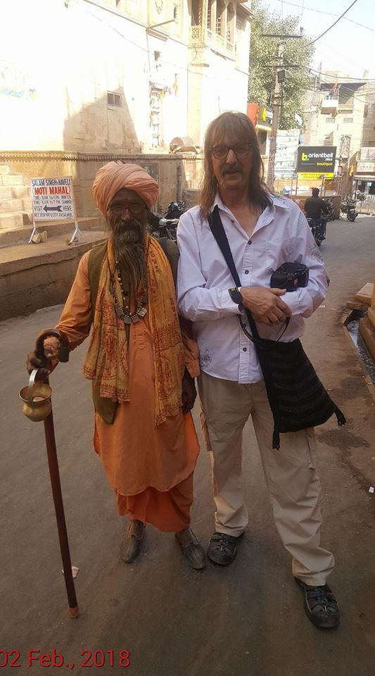 Jaisalmere-two old hippies