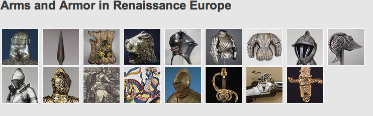 Reniassance weapons