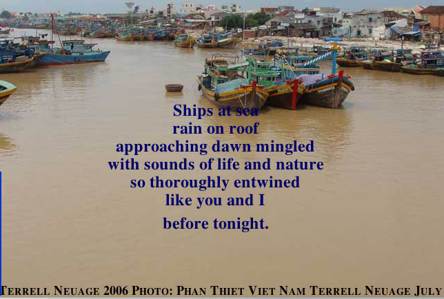 ships at sea
