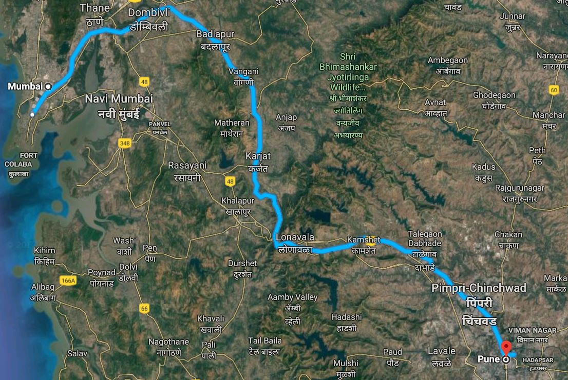 train Mumbai to Pune